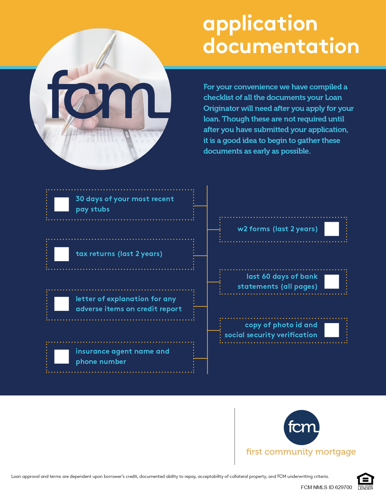 Get our Mortgage Checklist